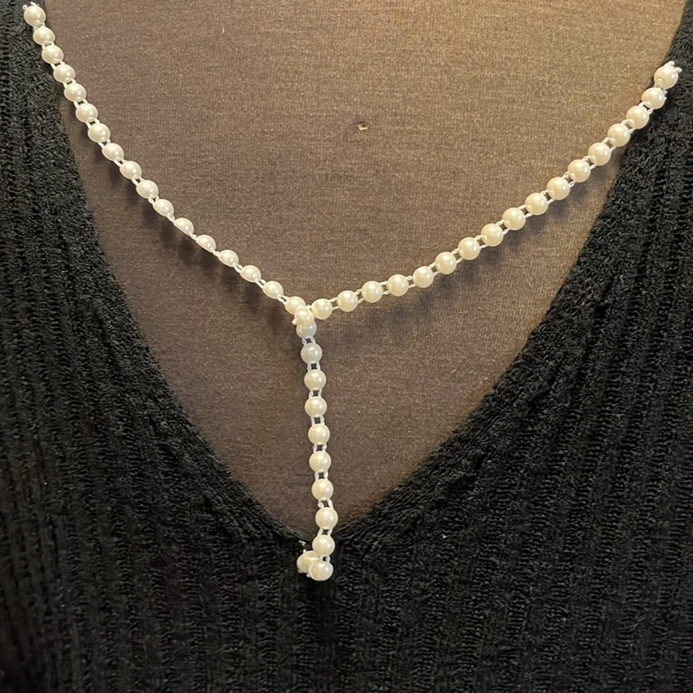 SHEIN Curve Cropped Sweater - Picture 3 of 6